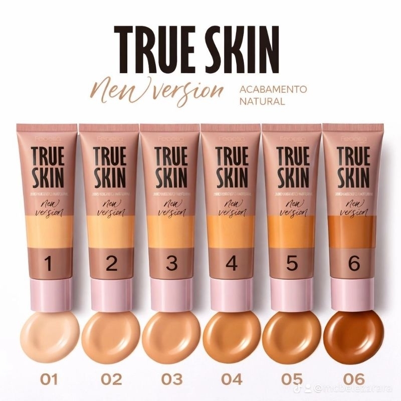 True Skin Base Ultra Matte 35ml  - Cor 03 - foto 2