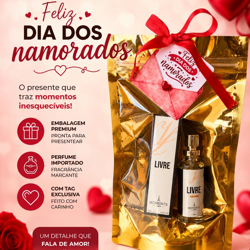 Perfume Livre Inspirado No Libre