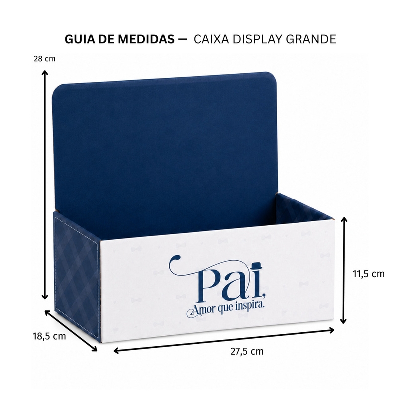 Caixa Dia Dos Pais Grande