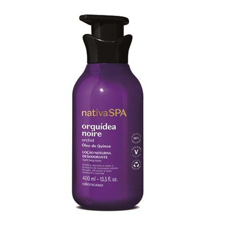 Nativa Spa Creme Hidratante Orquidea Noire 400Ml