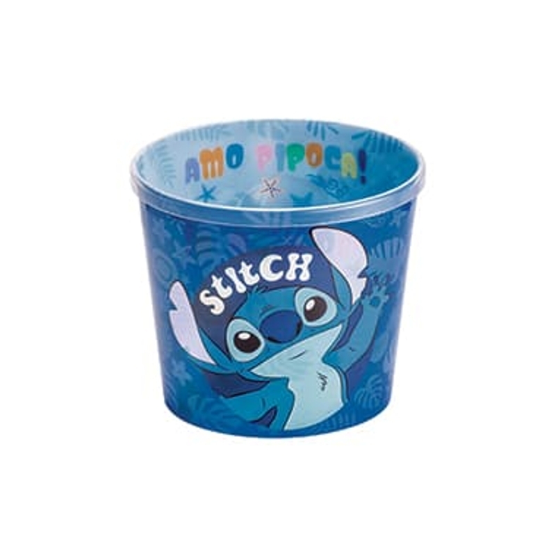 Balde De Pipoca Stitch