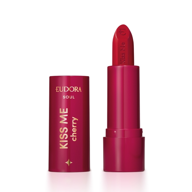 Batom Matte Vermelho Viciante Me Cherry 3,7G