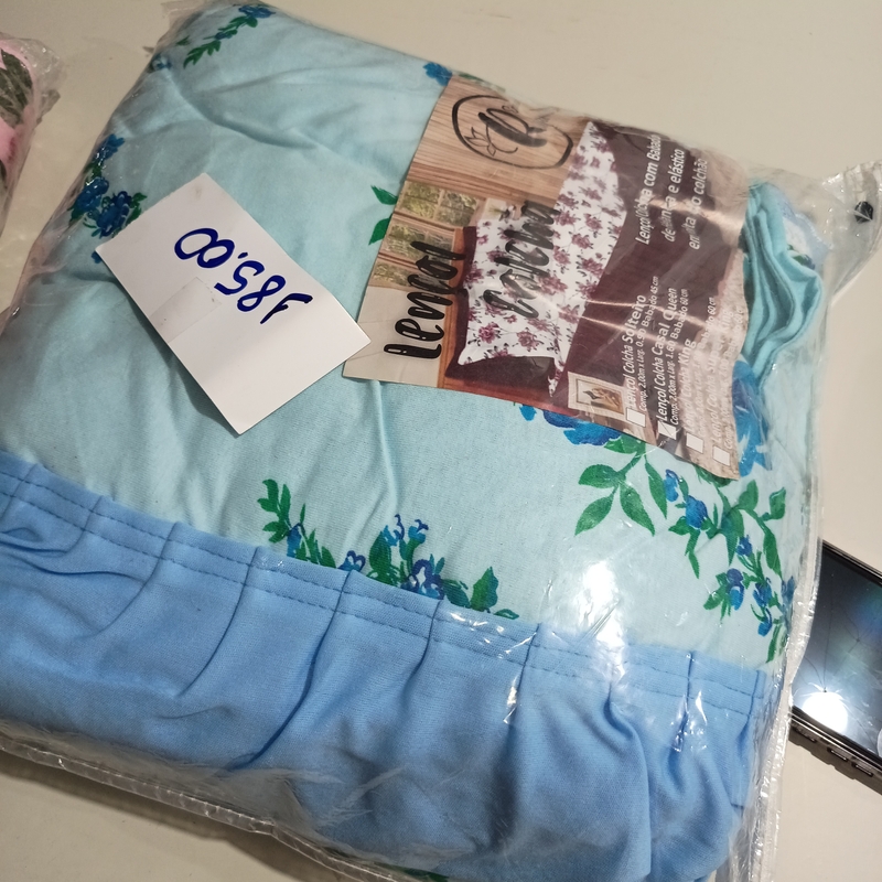 Colcha Casal Queen Azul