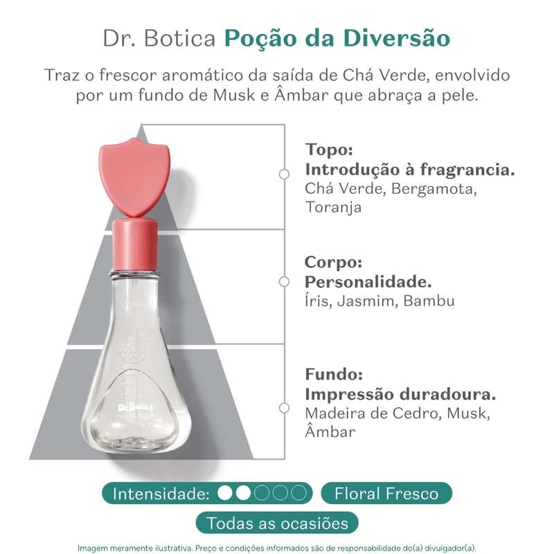Colônia Infantil Dr. Botica Poção Da Diversão 120ml - foto 3