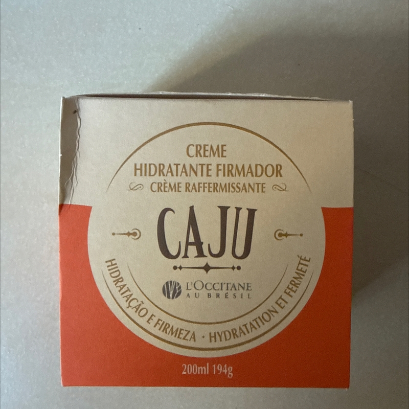 Creme Hidratante Firmador Caju 200ml
