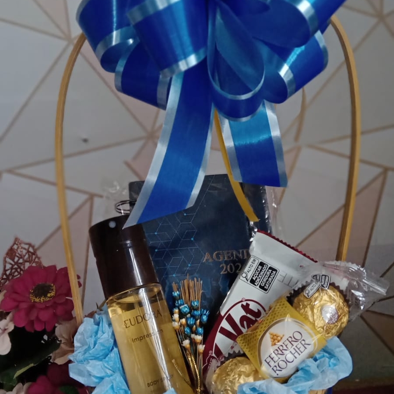 Cesta Presente Masculino Eudora (5 itens)