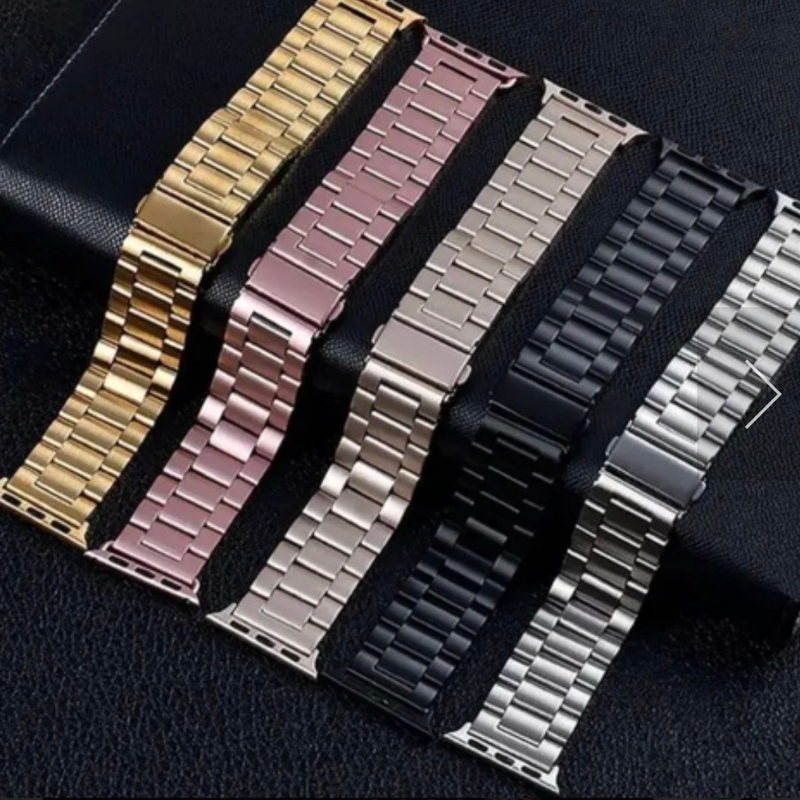 Pulseiras Aço 3 Elos Premium