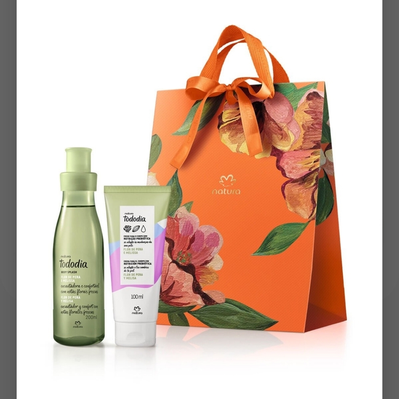 Presente natura tododia flor de pera e melissa