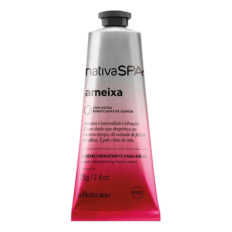 Creme Hidratante para Mãos Nativa SPA Ameixa 75g