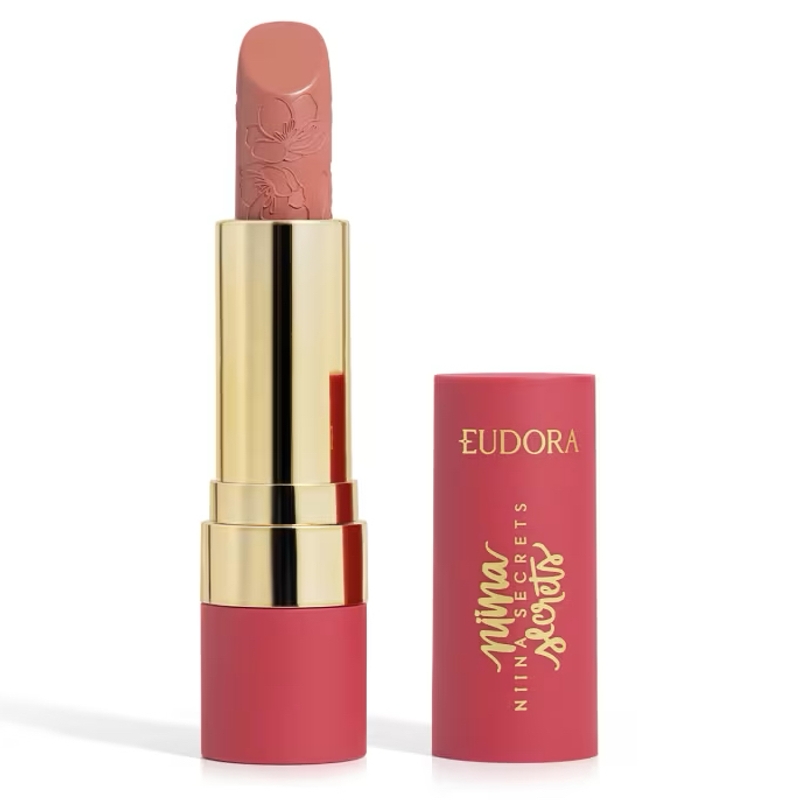 Batom Niina Secrets Soft Petals Rosé Pétala 3,8g