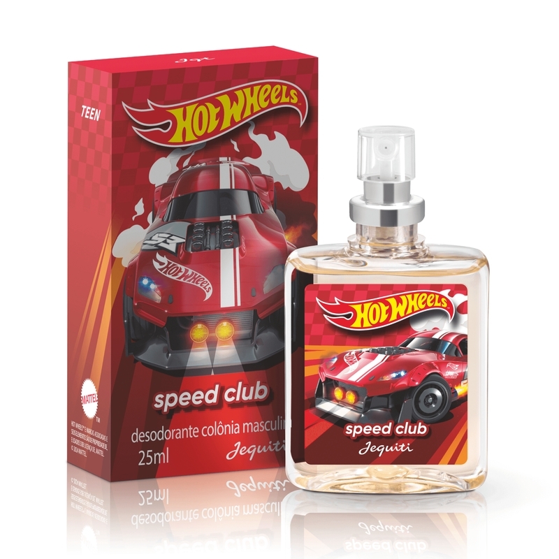 Hot Wheels Speed Club Desodorante Colônia Masculina, 25 ml