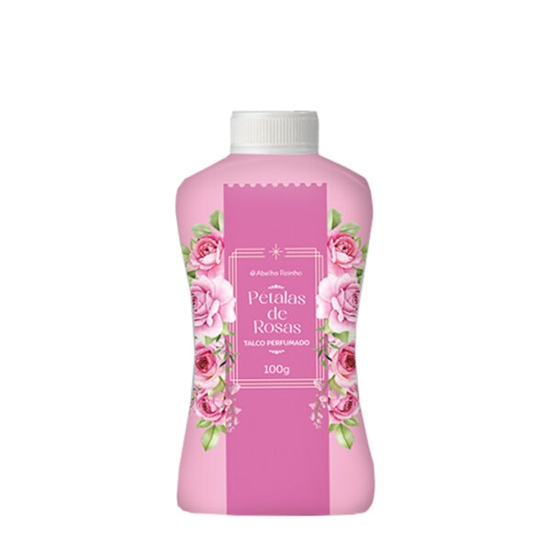 Talco Perfumado Talco Perfumado Multiuso Petalas de Rosas 100g