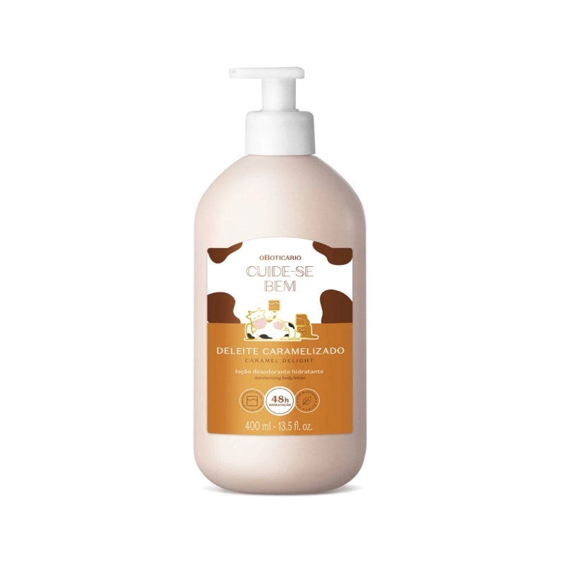Loção Hidratante Desodorante Corporal Cuide-Se Bem Deleite Caramelizado 400Ml