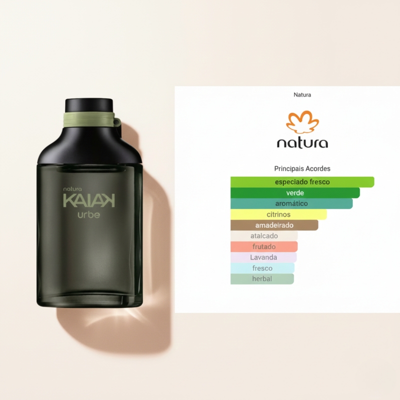 PERFUME DESODORANTE COLONIA MASCULINA KAIAK URBE 100ML - foto 4
