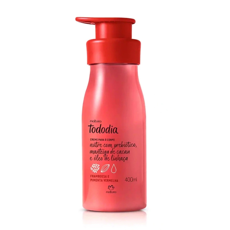 Hidratante para o Corpo Tododia Framboesa e Pimenta Vermelha 400 ml