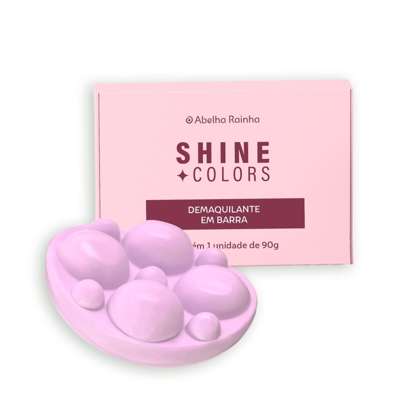 Shine Colors Demaquilante Em Barra 2 Em 1 90g