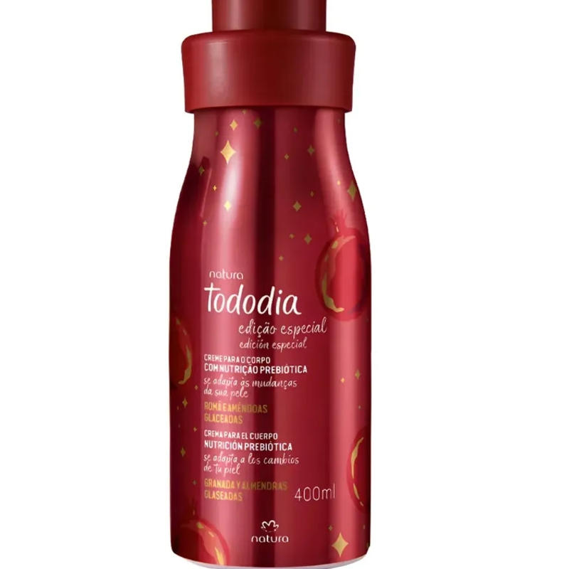 HIDRATANTE TODODIA ROMÃ E AMÊNDOAS GLACEADAS 400ML