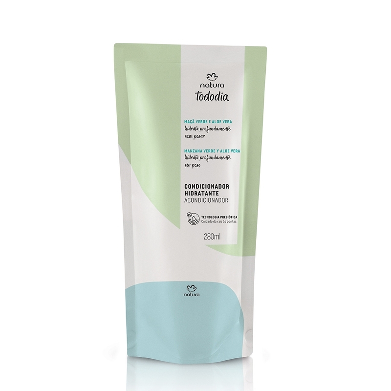 Refil condicionador hidratante maçã verde e aloe vera - 280 ml