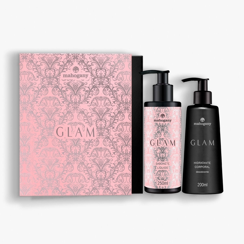 Presente Glam Sabonete Líquido 250 ml e Hidratante 200 ml