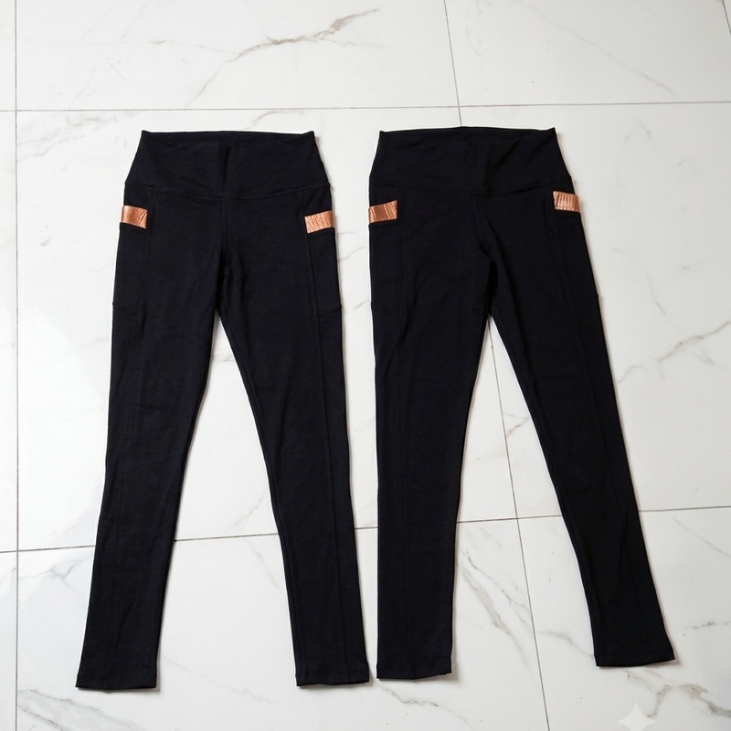 Calça Legging. G. Bolso Na Lateral