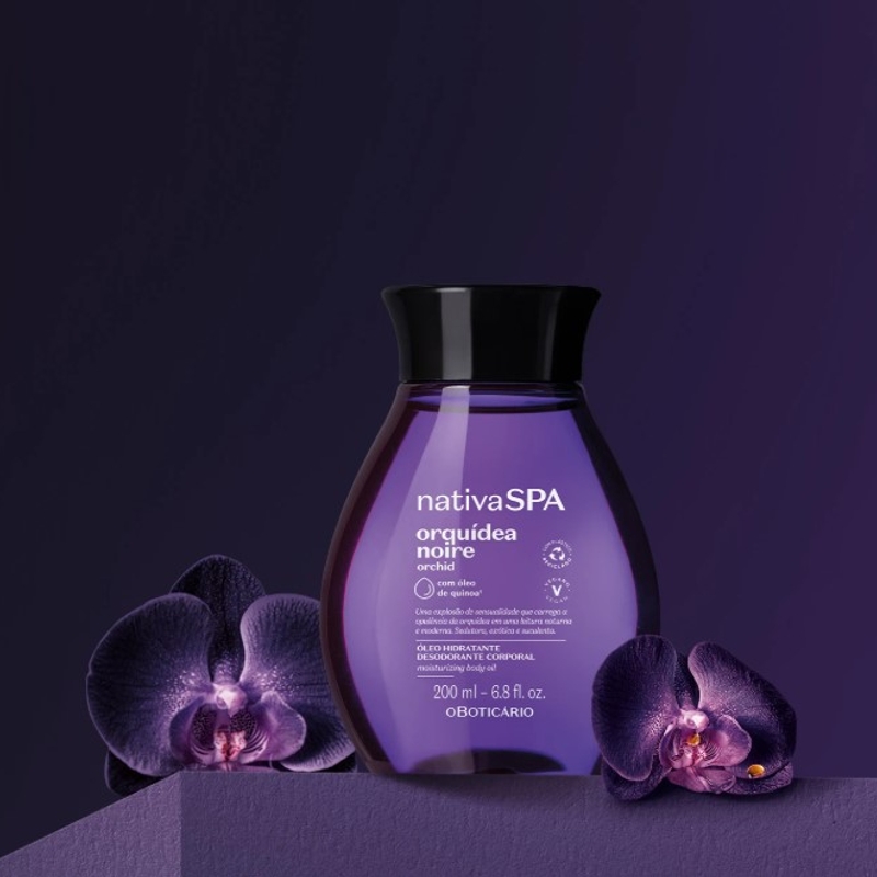 Óleo Hidratante Corporal Nativa Spa Orquídea Noire 200ml - foto 2