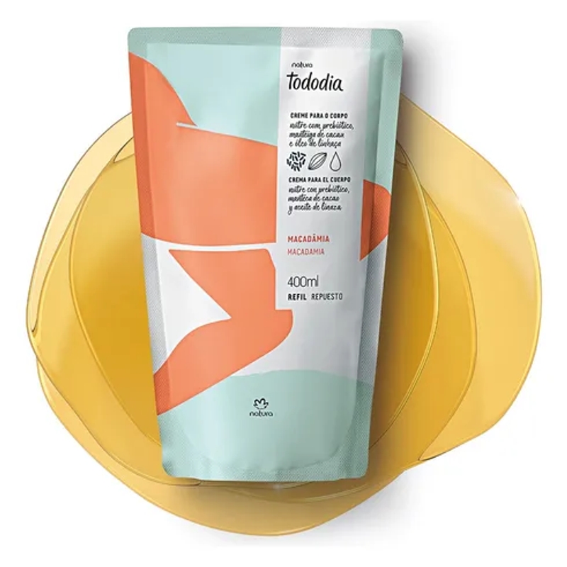 Refil Hidratante para o Corpo Tododia Macadâmia 400 ml