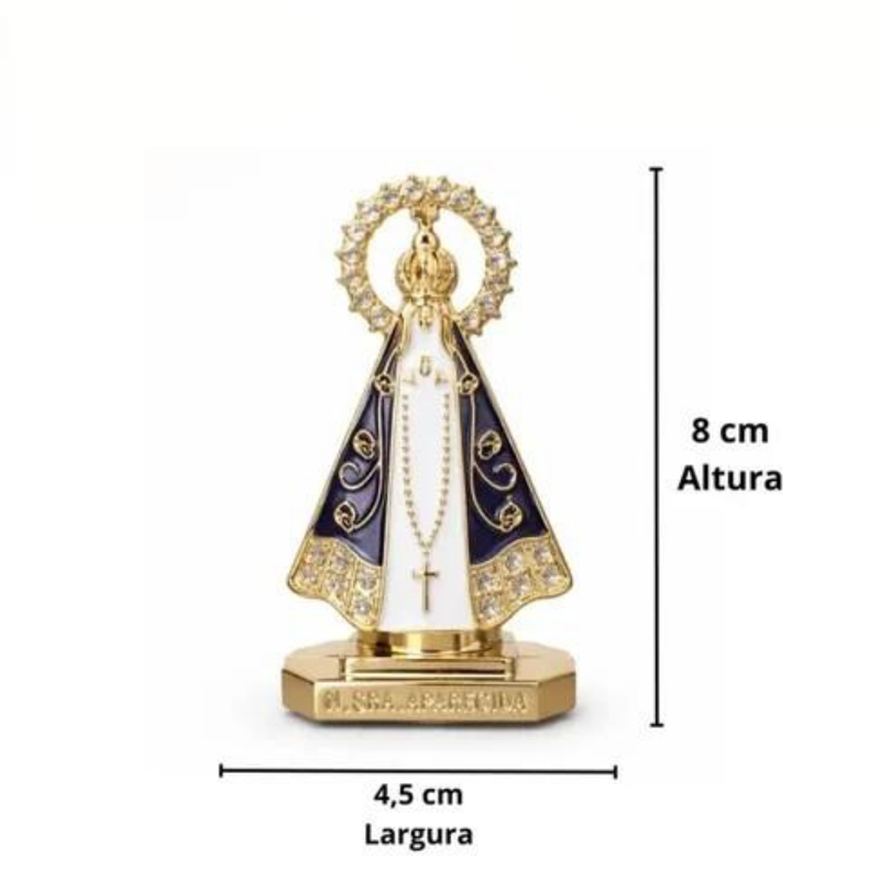 N.Sra. Aparecida P/ Carro - Grande 8cm