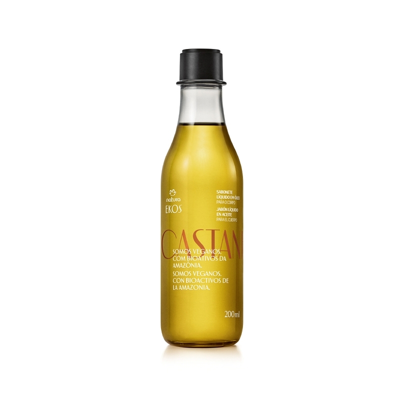 Sabonete em óleo corporal castanha - 200 ml