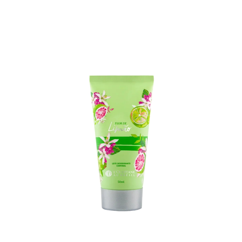 Leite Desodorante Corporal Flor de Limão 50ml