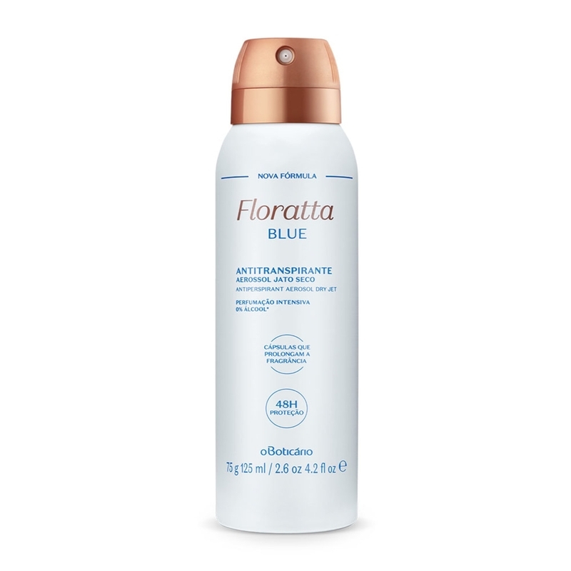 Desodorante Antitranspirante Aerosol Floratta Blue 75G/125Ml