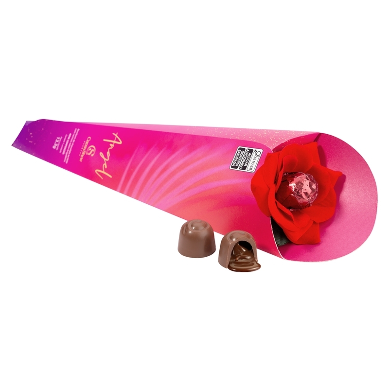 Botão de Rosa Angel Chocolate ao Leite 13,3g