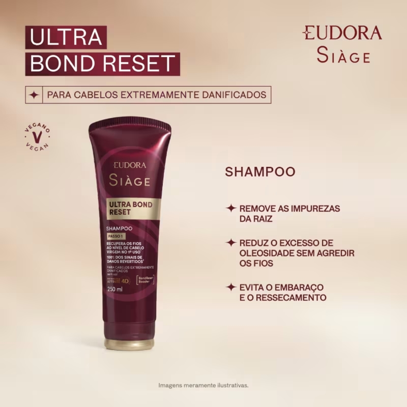 Shampoo Siàge Ultra Bond Reset 250ml - foto 2