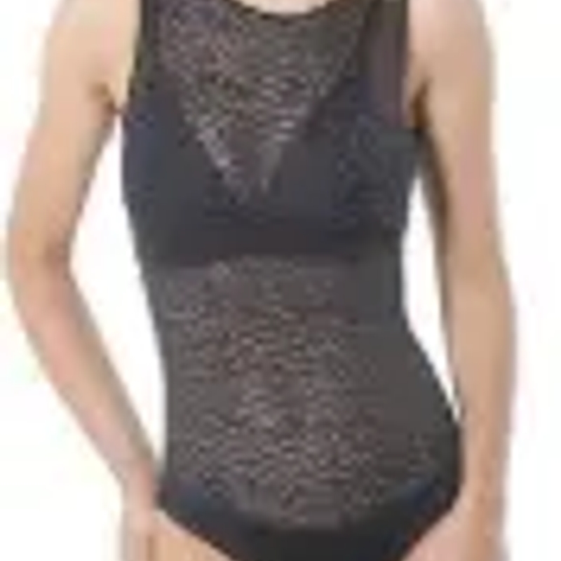 DeMillus Body Rendado Marilyn 44 - Preto