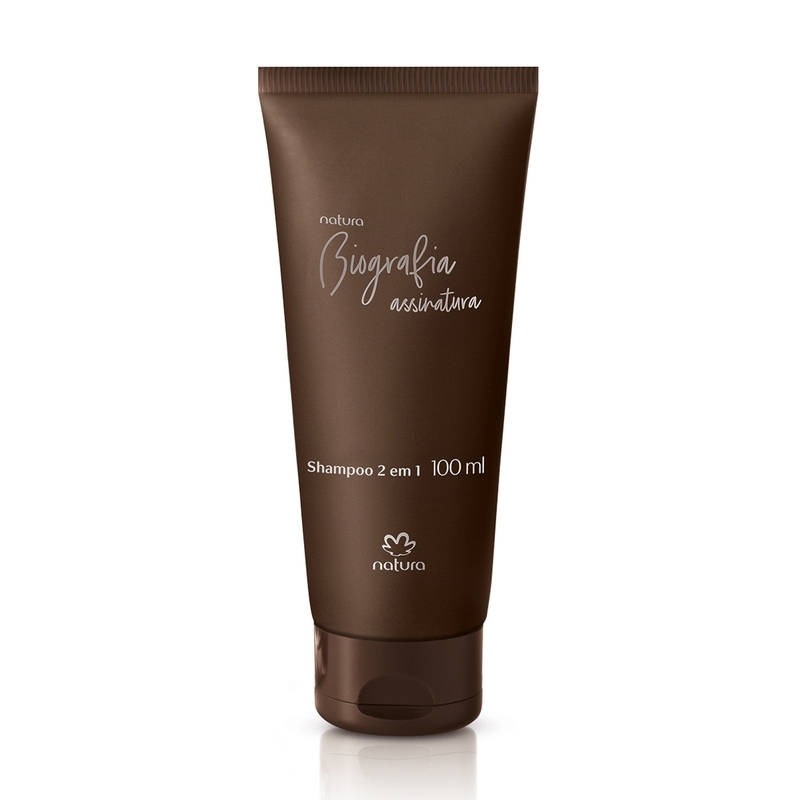 Biografia assinatura shampoo 2 em 1 masculino 100ml