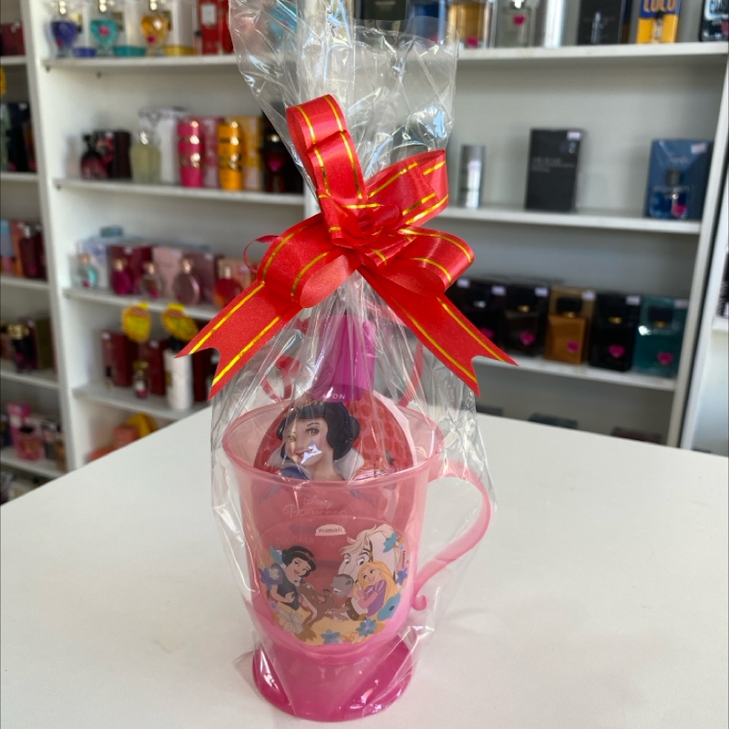 Kit Branca de Neve (Colônia e Copo)