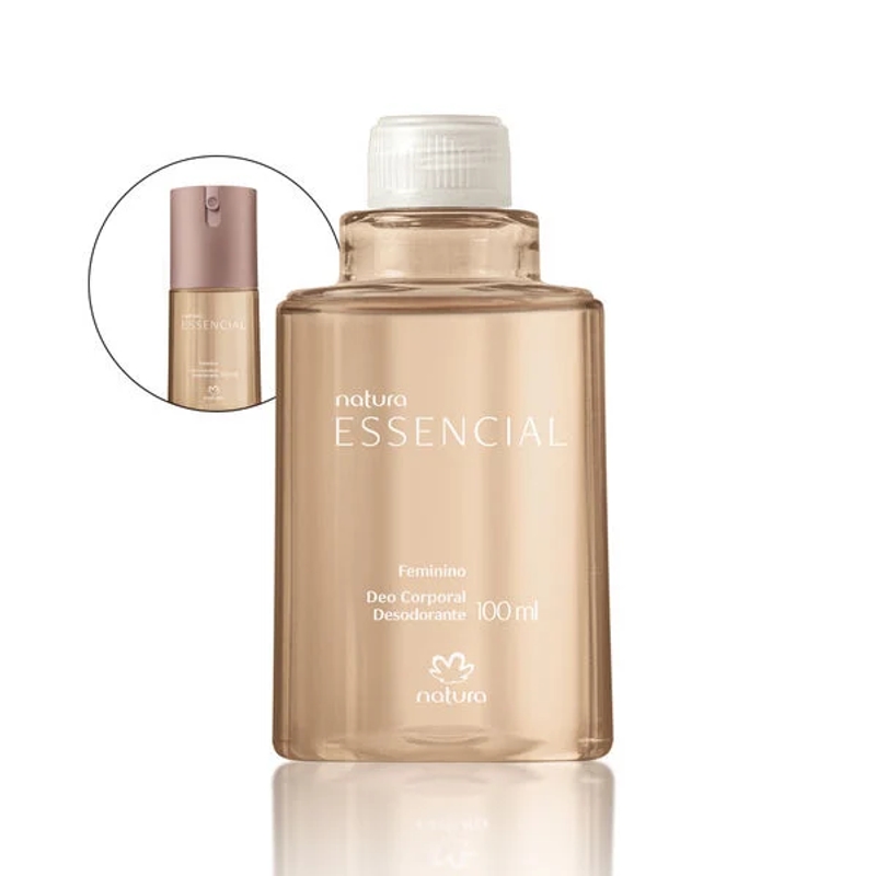 Refil Desod. Corporal Essencial Feminino Deo Parfum 100ml