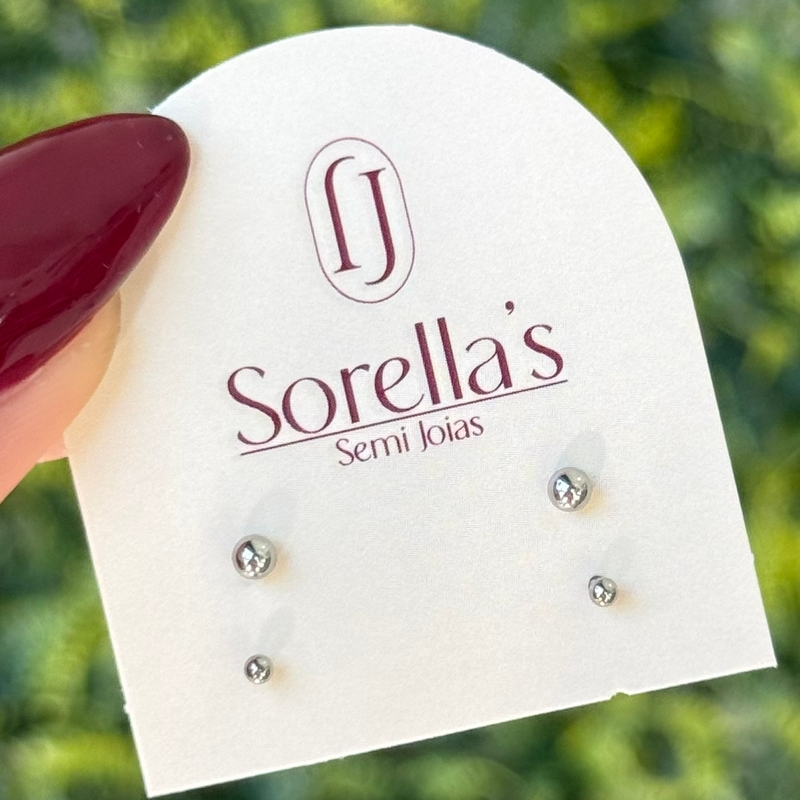 Conjunto Brincos SORELLA’s