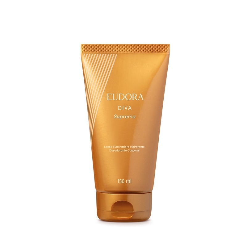 Loção Iluminadora Hidratante Desodorante Colônia Corporal Diva Suprema 150ml