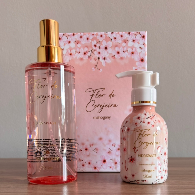 Kit Mahogany Flor de cerejeira