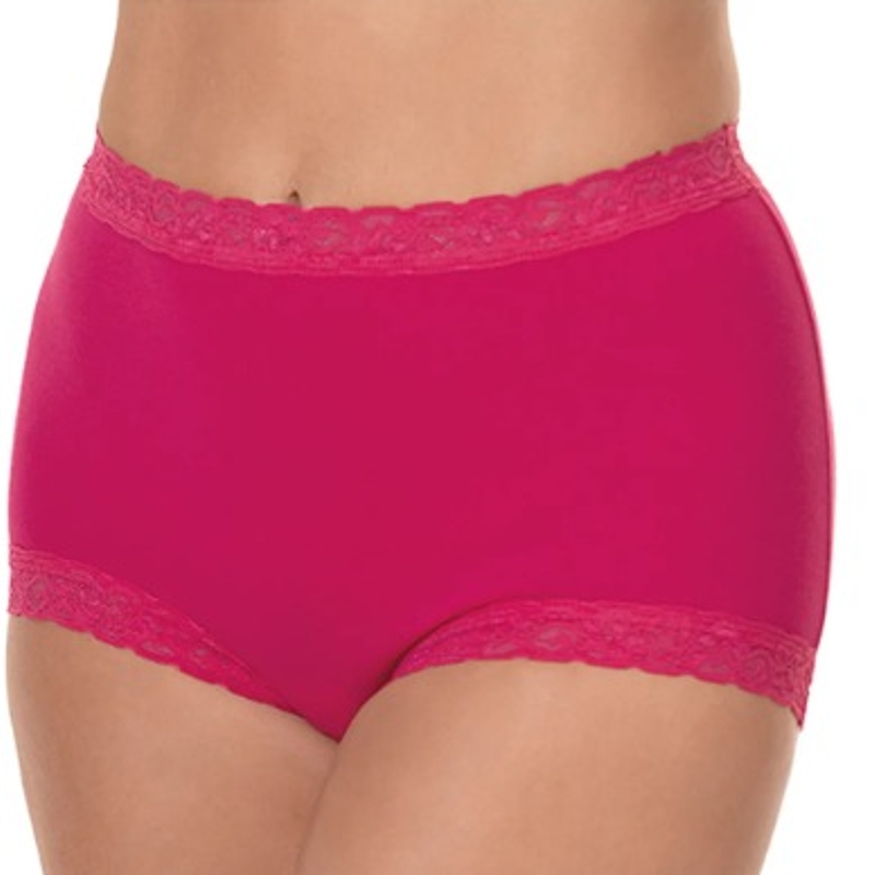DeMillus Calcinha Calça Clássica Secret ME - Framboesa
