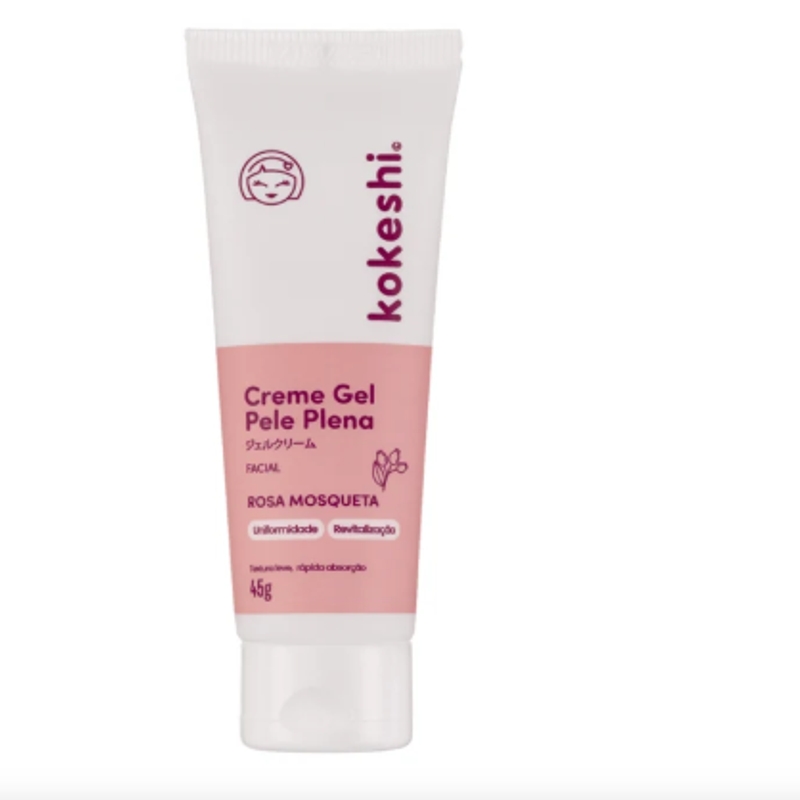 PELE PLENA ROSA MOSQUETA CREME GEL FACIAL 45G