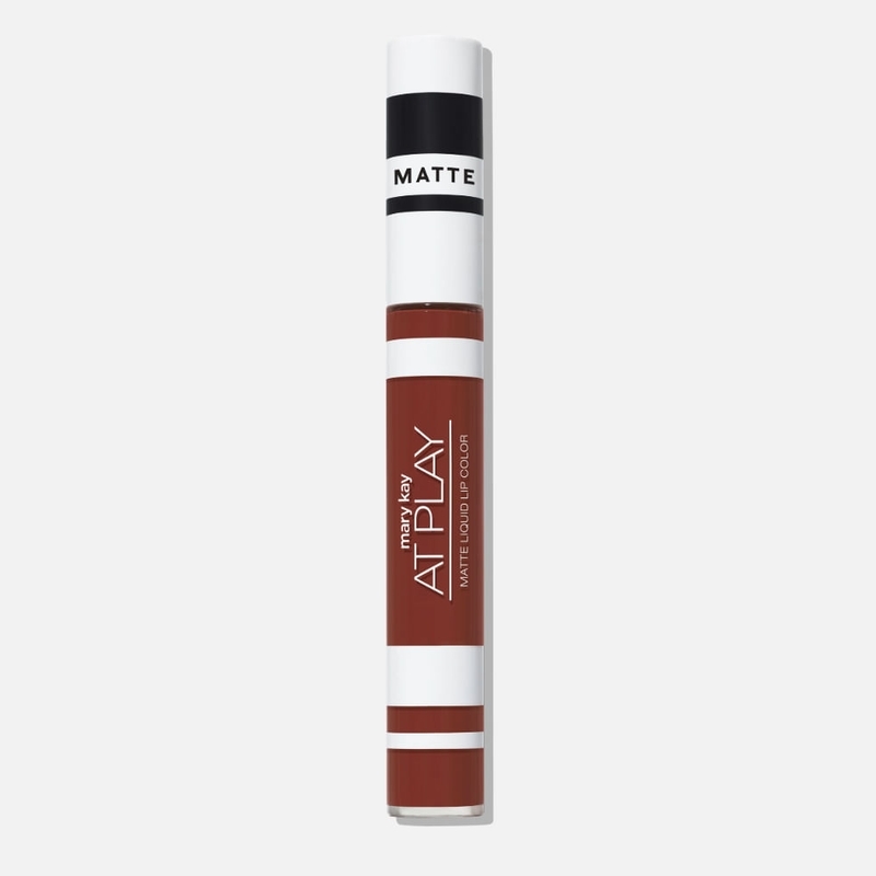 Batom Líquido Matte com Manteiga de Karité e Vitamina E - Mary Kay At Play® - Chai Adore You - 6,5g
