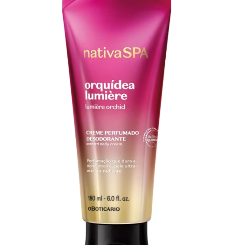 Creme perfumado Orquídea Lumiere Nativa SPA180ml - foto 4