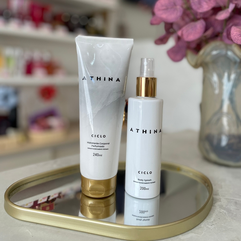 Combo Athina Body Splash + Loção Hidratante