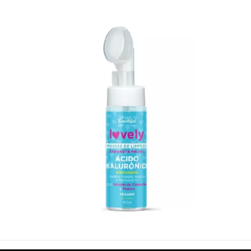 Mousse De Limpeza Facial Ácido Hialurônico