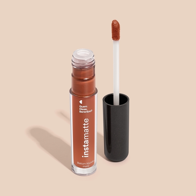 Batom Líquido Bege Amendoli Instamatte 4ml