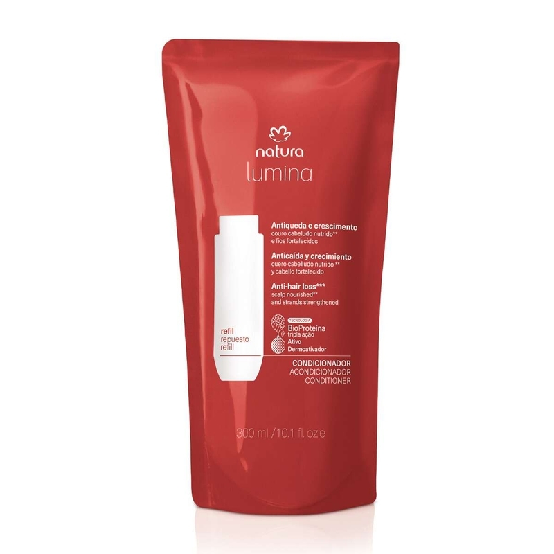 Refil Condicionador Antiqueda e Crescimento Lumina 300ml - 300 ml