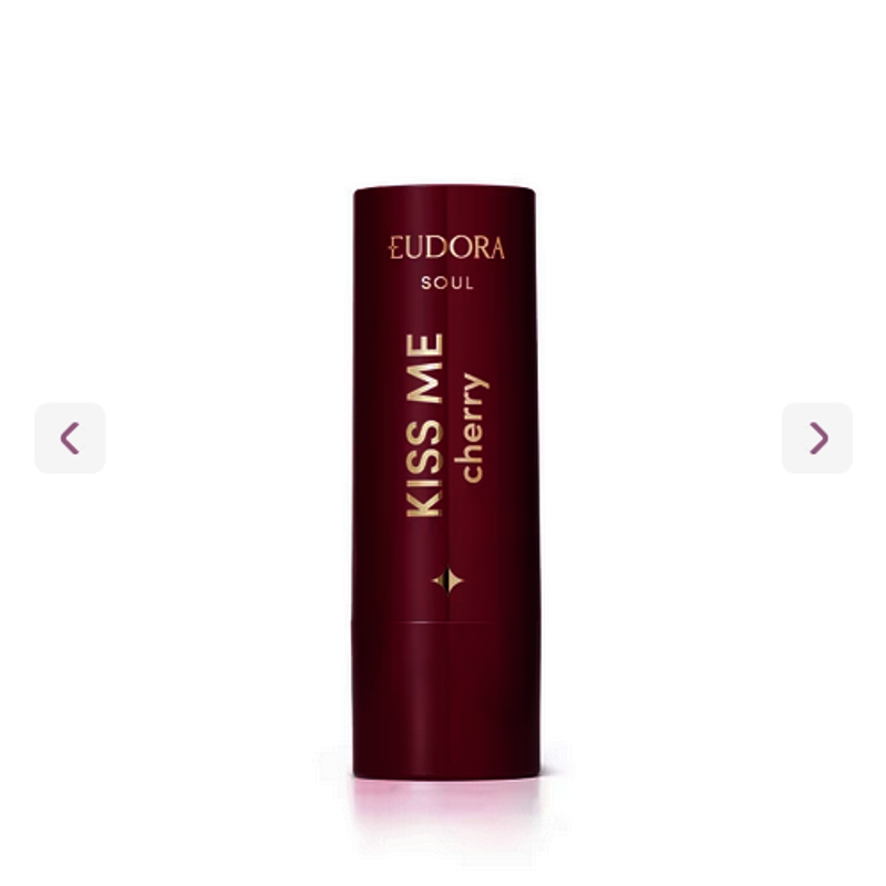 Batom Matte Vermelho Viciante Kiss Me Cherry 3,7G - foto 7