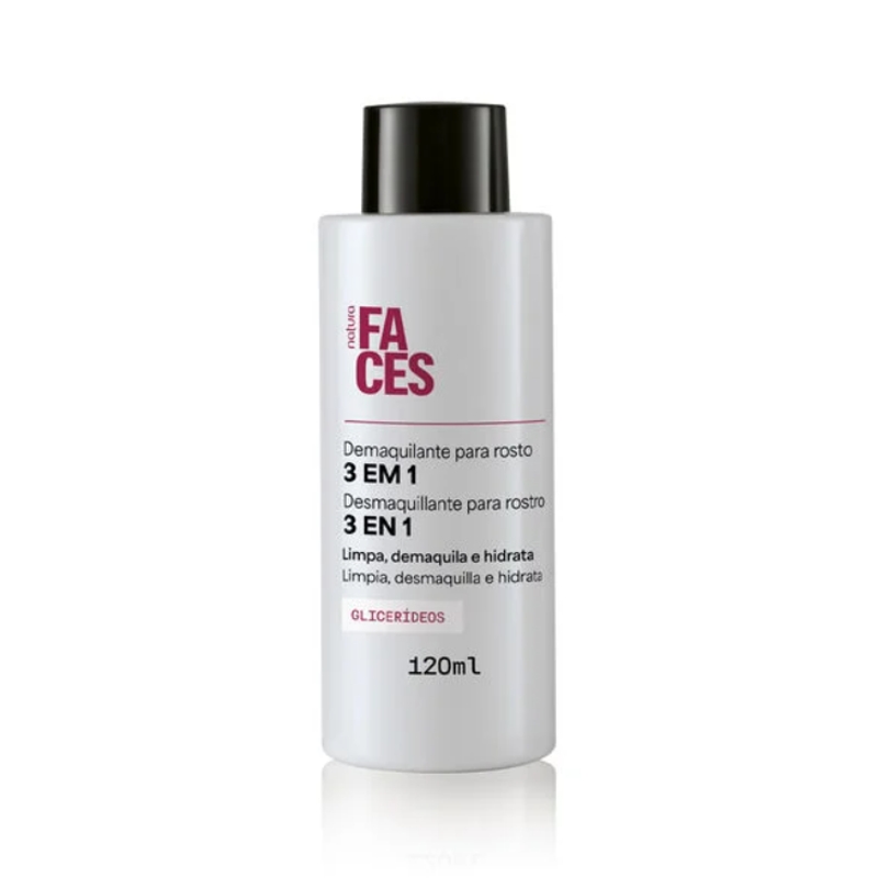 Demaquilante Líquido 3 em 1 Faces 120 ml