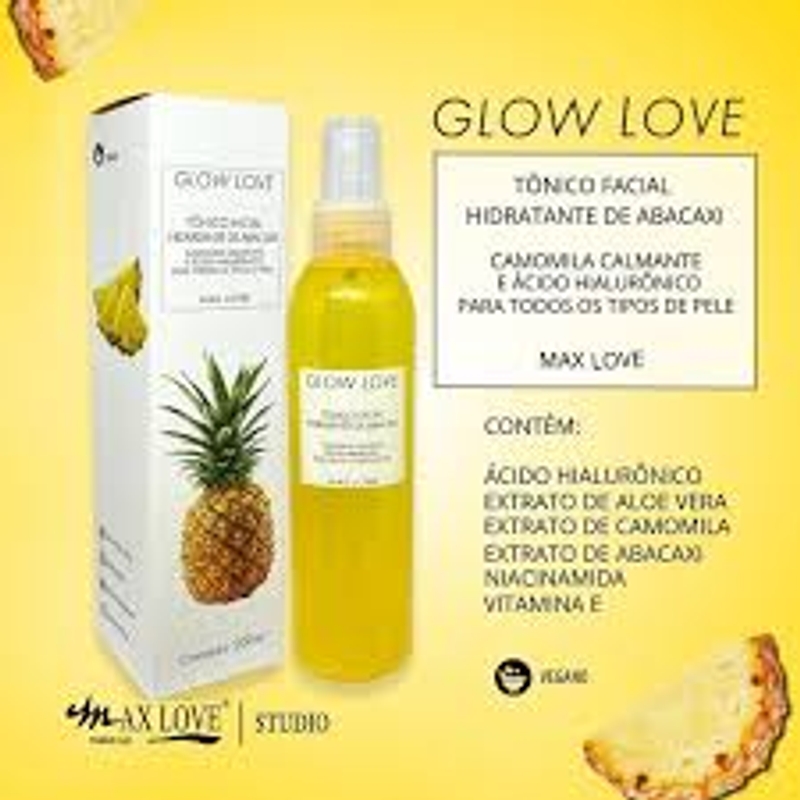 Tônico facial hidratante de abacaxi - 200ml - foto 3